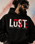 LUST Oversized Graphic Hoodie – Black